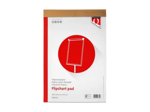 Flipoverpapier Quantore 65x100cm Opgerold In Koker Fsc Voordeelbundel