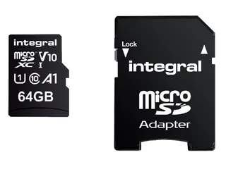 Geheugenkaart Integral microSDXC V10 64GB - 3
