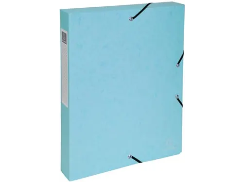 Aquarel elastobox uit glanskarton A4+ 4 cm assorti