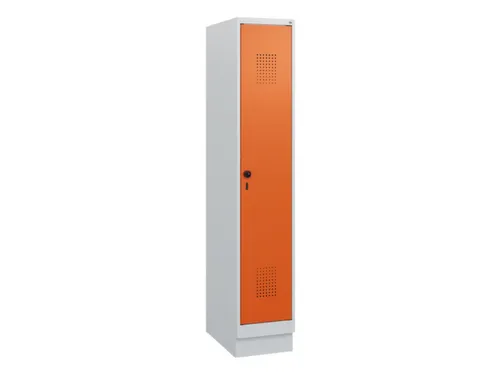 schoollocker,HxBxD 1630x300x500mm,1vak,vak B 300mm,draaigrendel,sokkel