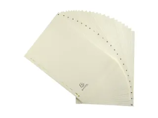 Tabbladen karton 155 g 24 tabs A-Z ivoor - 4