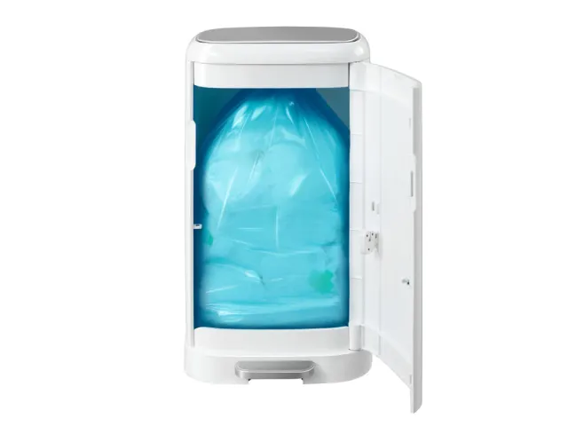EKO BUBU Luieremmer 30 Liter Wit - 3-in-1 Geurblokkering
