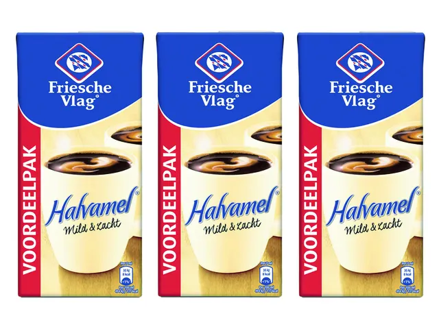 Koffiemelk Friesche Vlag halvamel 930ml