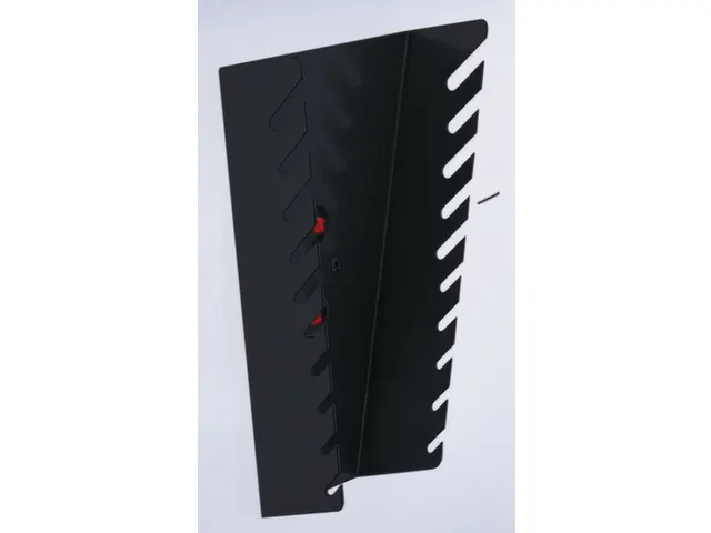 steeksleutelhouder,v. perfoplaat,v. 10stuks,loodrecht,RAL7016