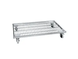 dolly,draagverm. 600kg,laadvl. LxB 1200x800mm,platform doorbroken
