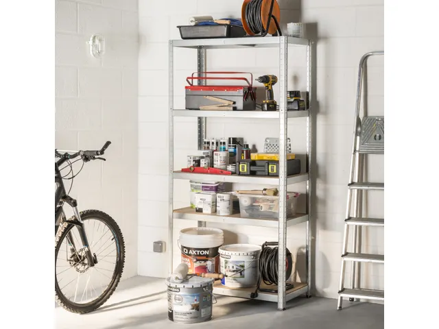 Avasco Rek Strong 175 176x90x45cm 5 legborden Gegalvaniseerd