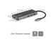 Usb-c 6-in-1 Multiport Adapter Sd Kaartlezer