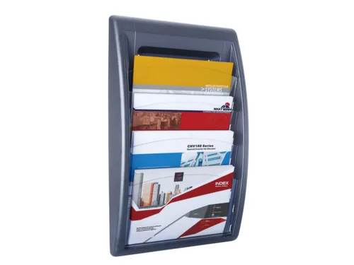wandfolderhouder,HxBxD 650x395x95mm,v. 4xformaat 240x320mm