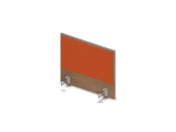opzetpaneel bureau aanbouw zijkant NT-cherry BN3012-oranje 600mm