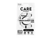 PanzerGlass CARE by Urban Combat Case Transparent w. Black Frame