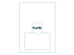Retourlabel POSTNL label A4 150x100mm 100 Vel