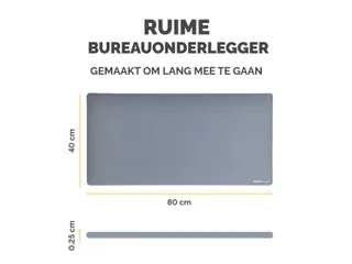 Bureau-onderlegger Fellowes Breyta blauw - 8