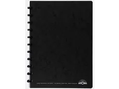 Atoma Meetingbook, Ft A4, Zwart, Gelijnd
