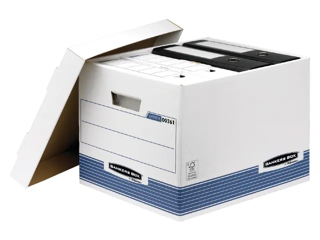 Opbergdoos Prima Standaard Geschikt voor Ordners 333x285x390mm wit