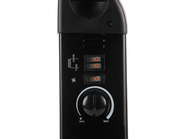 Convector Verwarming Turbo 3 Standen 2000W Zwart