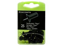25 prikbordsp.Papic 10mm diam zwart