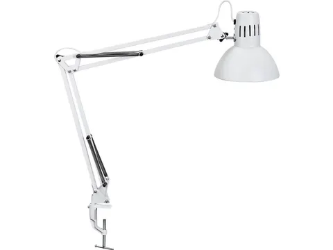 Bureaulamp MAUL Study tafelklem excl.LED lamp E27 wit