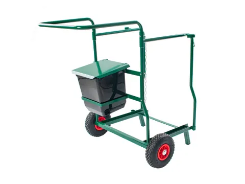 Containerkar voor 1x 240 Liter container Groen