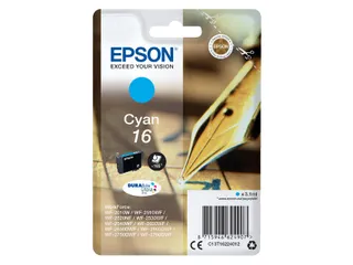 Inktcartridge Epson 16 T1622 blauw C13T16224012 - 1
