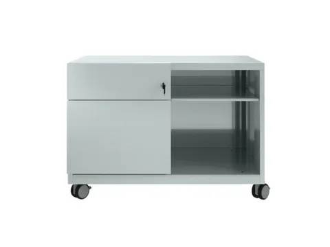 caddy,HxBxD 563x800x490mm,2lade(n),1niveaus,lade/hangmappenframe links