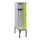 locker met bank,HxBxD 1950x400x815mm,1vak,vak B 400mm,draaigrendel