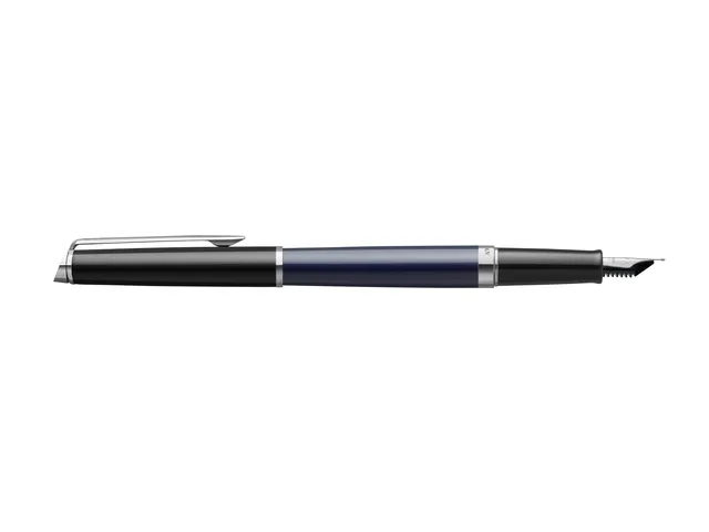 Vulpen Waterman Hémisphère Colour Blocking black en blue CT fijn