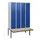 Dubbeldekse dekenkist,HxBxD 1950x1200x815mm,4x2vak.,vak B 300mm