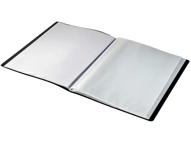 Showmap Leitz Recycle A4 20 tassen gerecycled PP zwart