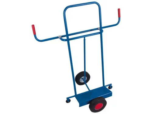 Platenkar 250kg Schop Bxd 550x200mm Hxb 1435x1260mm Massief Rubber