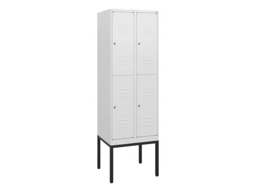 dubbeldekse locker,HxBxD 1950x600x500mm,2x2vak.,vak B 300mm
