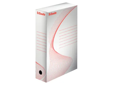 Archiefdoos Esselte Boxycolor 80mm 352x250mm wit