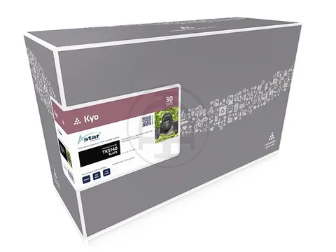 AS11603 Astar Kyocera TK5140 Ecosys toner zwart rebuilt 7000pag chip