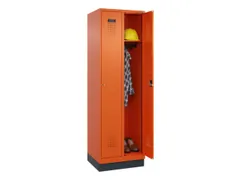 locker,HxBxD 1950x600x500mm,2vak,vak B 300mm,cil.-slot,sokkel
