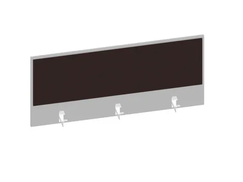 baliepaneel bureau aanbouw achter MP-lichtgrijs BN2036-bruin 1200mm