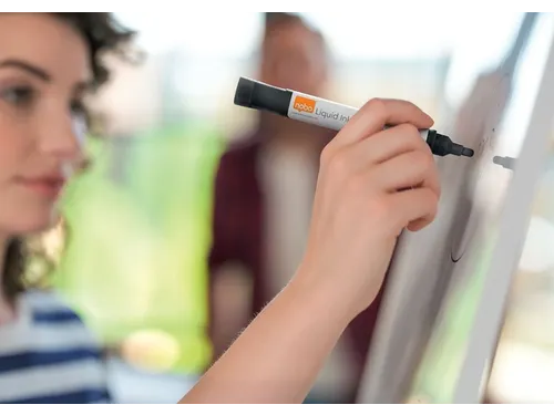 Viltstift Nobo Whiteboard Liquid Ink Drymarker Assorti 3mm à 4st