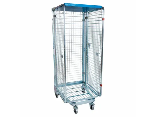 veiligheidsrolcontainer,draagverm. 500kg,HxLxB 1890x880x725mm