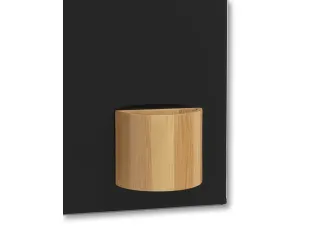 Opbergbox Naga bamboo rond 9,5x8x,45cm magnetisch super sterk - 1