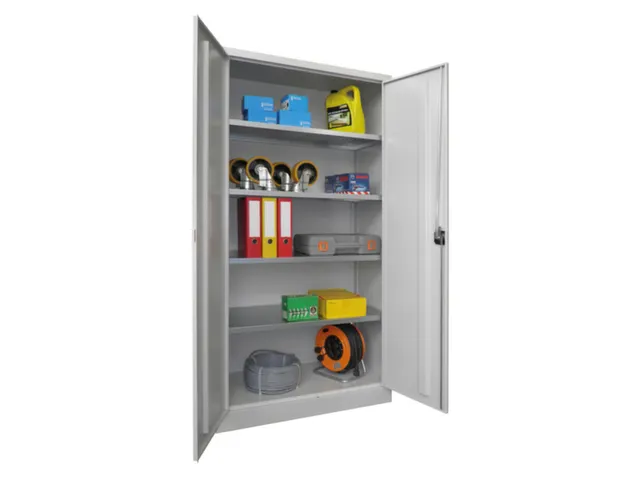 universele kast,HxBxD 1950x1000x400mm,RAL7035,front RAL7035