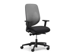 Giroflex Bureaustoel 353 met automatic-move mechanisme Net Grijs