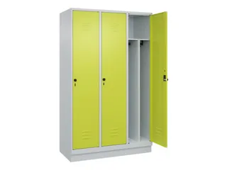 locker voor scheiding van kleding,HxBxD 1950x1200x500mm,3vak - 2