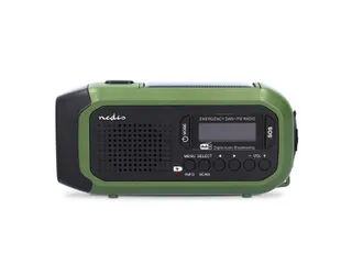 Noodradio Nedis DAB+ FM zonnepaneel - 1