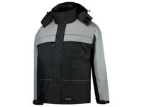 Parka Cordura Zwart/grijs, Maat El, 100% Polyester