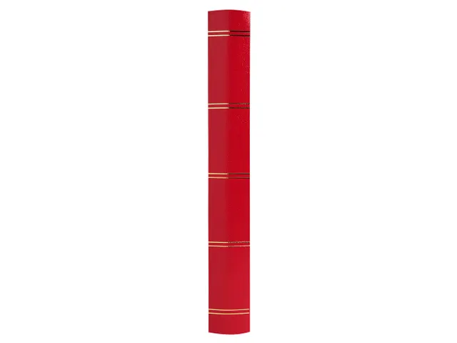 Postzegelalbum 64bl 22 ,5x30,5cm rood