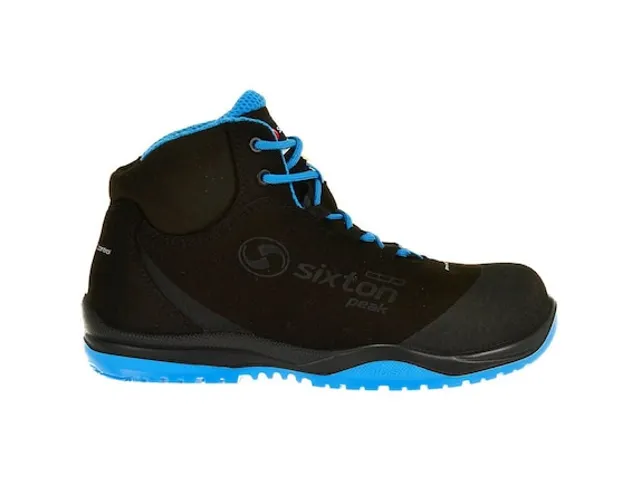 Sixton Peak Cuban High werkschoenen S3 SRC ESD zwart/blauw maat W-46