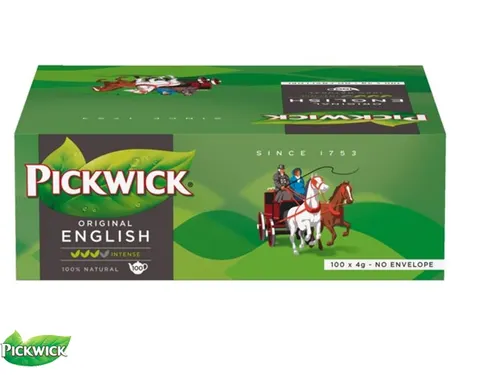Zwarte thee Pickwick engelse melange 100x4gr zonder envelop