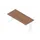 bureau,HxBxD 730x1800x800mm,blad canaletto-hout,C-voet wit