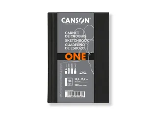 Schetsboek Canson Art Book One hardcover 98vel 100gr 102x152mm wit - 2