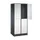 grootvolume garderobekast,RAL 7021/RAL 7035,HxBxD 1950x820x600mm