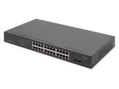 24-poorts Gigabit Netwerk Switch 19 Inch SFP POE