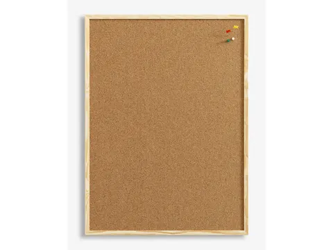 Prikbord Naga 80 x 60 cm Kurk